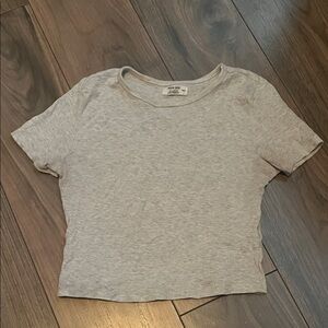 Ardene Light Gray Short Sleeve Tee